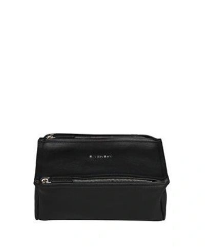 Givenchy Pandora Mini Leather Bag In Nero