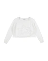 Patrizia Pepe Kids' Sweaters In White