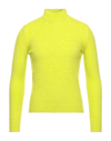 Roberto Collina Turtlenecks In Acid Green