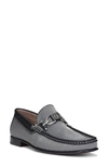 Donald Pliner Dacio Moc Toe Loafer In Pewter Black