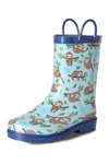 Nomad Footwear Splashy Kids Rain Boot In Silly Sloth