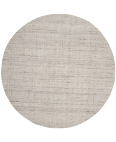 Safavieh Abstract 141 Collection Round Area Rug, 6' X 6' In Gray