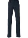 Dondup Stretch Slim Fit Trousers In Blue