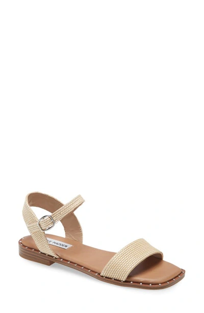 Steve Madden Treated Sandal In Raffia