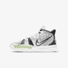Nike Kyrie 7 Big Kids' Basketball Shoes In White,glow,hyper Royal,black