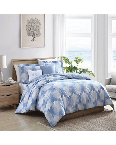 Tommy Bahama Ohana 5pc Coastal Blue Comforter Set In Multi