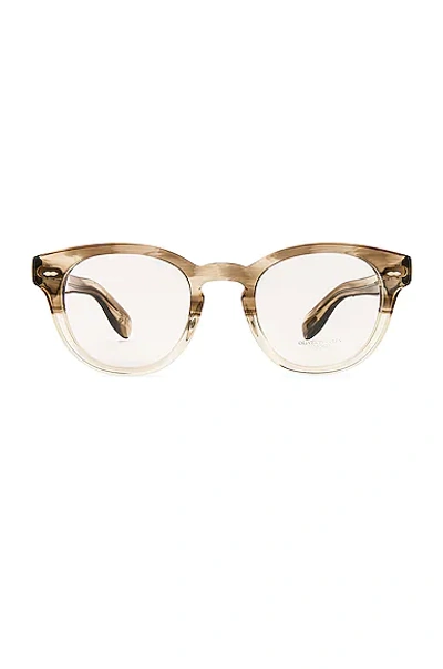 Oliver Peoples Cary Grant Optical Eyeglasses In Honey Vsb