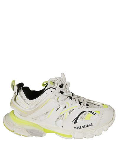 Balenciaga Worn Out Track Sneaker, In White Yellow