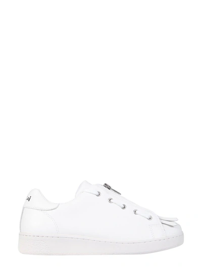 A.p.c. X Sacai A.p.c X Sacai Minimal Julietta Sneakers In Blanc (white)