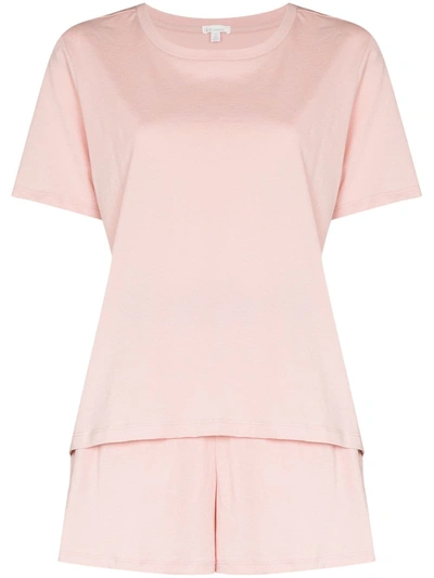 Skin Salma Organic Cotton Lounge Set In Pink