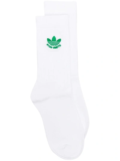 Adidas Originals Stan Smith Trefoil Socks In White