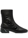 Raf Simons Solaris-21 45mm Ankle Boots In Black