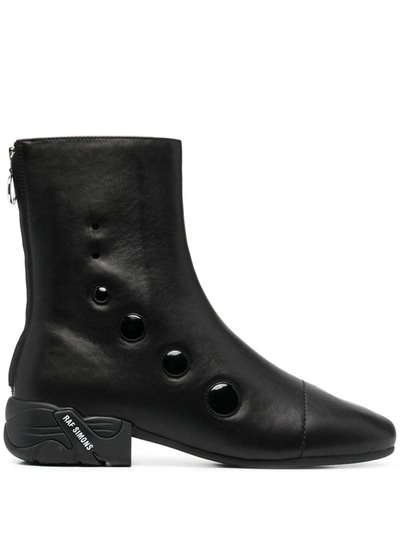 Raf Simons Solaris-21 45mm Ankle Boots In Black