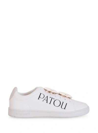 Patou Jewellery Low Top Sneakers In Bianco