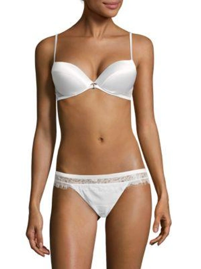 La Perla Donnal Slip-on Panty In White