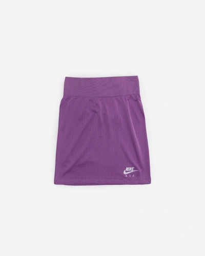 Nike Rib Skirt In Purple
