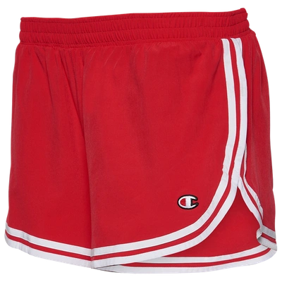 Champion Varsity Shorts In Red Persua