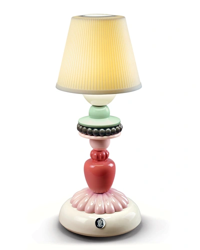 Lladrò Firefly Lotus Table Lamp In Multicolor