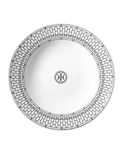 Herm S H Deco Round Deep Platter