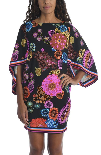 Trina Turk Mandalay Electric Reef Cover-up Tunic In Multi