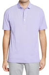Johnnie-o Mashie Classic Fit Prep-formance Piqué Polo In Mulberry