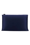 Night Trisilk(tm) Stretch Silk Pillowcase In Navy