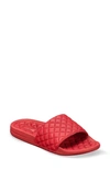 Apl Athletic Propulsion Labs Lusso Quilted Slide Sandal In Purple