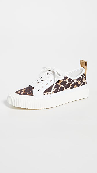 veronica beard leopard sneakers