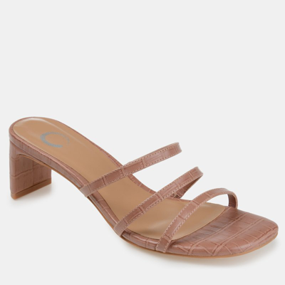 Journee Collection Collection Women's Hariett Pump In Rose