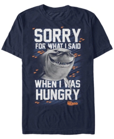 Fifth Sun Men's Bruce Was Hungry Short Sleeve Crew T-shirt In Navy