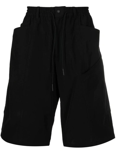 Adidas Y-3 Yohji Yamamoto Men's Black Cotton Shorts