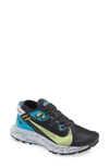 Nike Women's Pegasus Trail Low Top Running Sneakers In Off Noir,laser Blue,dark Sulfur,limelight