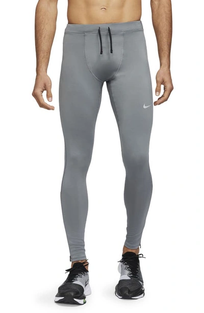 Nike Men's Challenger Dri-fit Running Tights In Grey