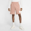 Nike Sportswear Club Men's Graphic Shorts In Pink