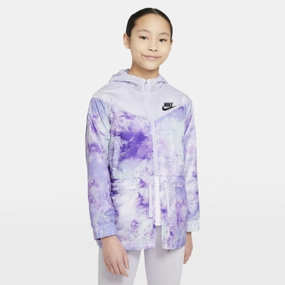 Nike tie dye windrunner hotsell jacket