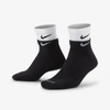 Nike Everyday Plus Cushioned Training Ankle Socks In Black