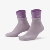 Nike Everyday Plus Cushioned Training Ankle Socks In Iced Lilac,violet Shock,iced Lilac