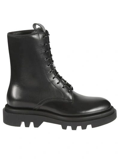 Givenchy Men's Black Leather Ankle Boots