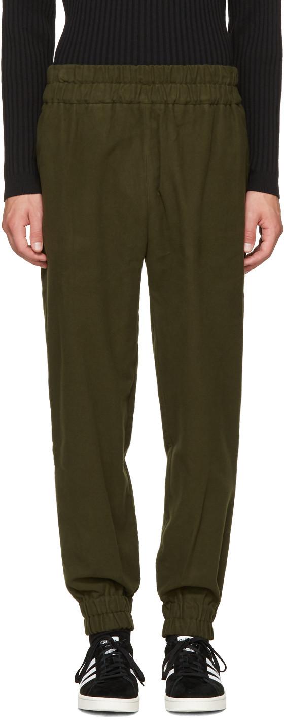 forest green jogger set