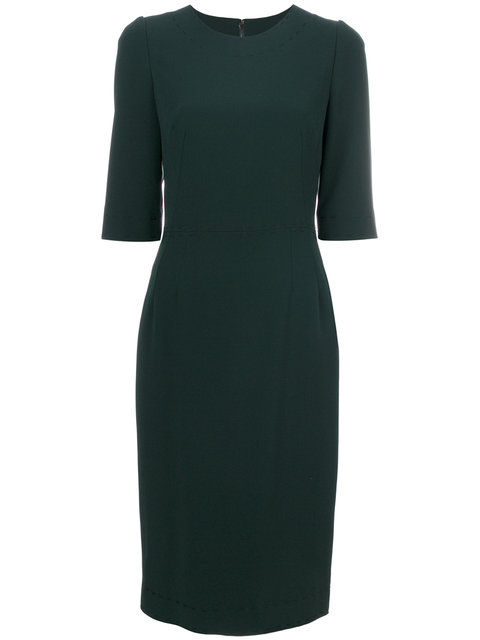 Dolce & Gabbana Jewelled Zip Detail Dress | ModeSens