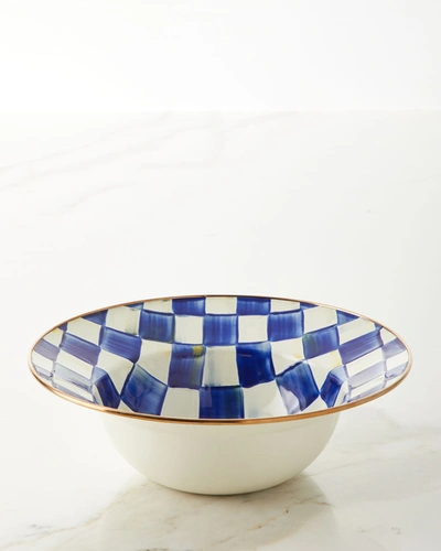 Mackenzie-childs Royal Check Serving Bowl