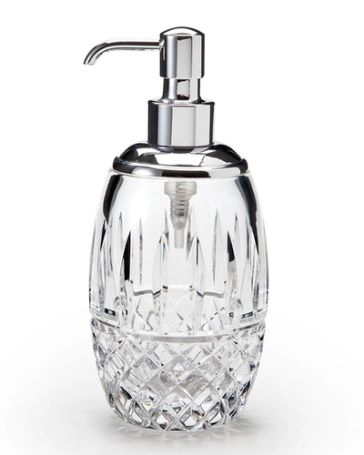 Labrazel Marie Clear Pump Dispenser, Chrome In Polished Chrome