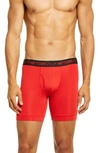 Nike Dri-fit Flex 3-pack Performance Boxer Briefs In Uni Red