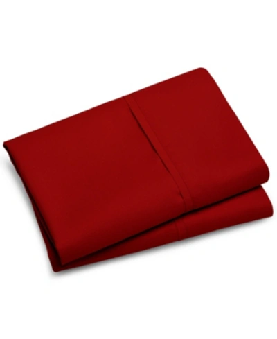 Bare Home Pillowcase Set, Standard In Red