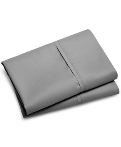 Bare Home Pillowcase Set, Standard In Gray