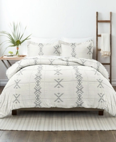 Ienjoy Home Home Collection Premium Urban Stitch Patterned Comforter Set, King/california King