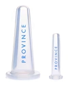 Province Apothecary Sculpting And Toning Facial Cupping Set, 1.5 oz In Baby Blue