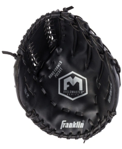 Franklin Sports Field Master Midnight Series 12.0" Baseball Glove - Right Handed Thrower In Black