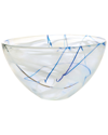 Kosta Boda Contrast Bowl In White