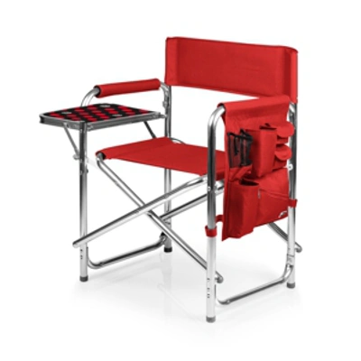 Picnic Time Mickey Mouse Portable Folding Sports Chair In Red